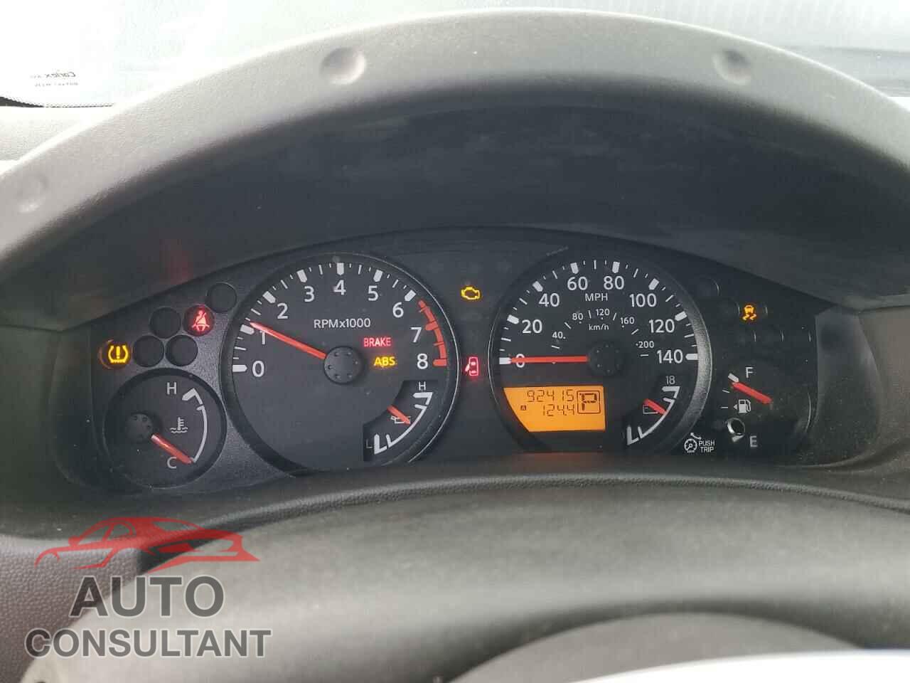NISSAN FRONTIER 2012 - 1N6BD0CT7CC438663