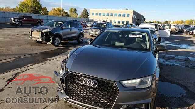 AUDI A4 2017 - WAUDNAF48HN045220