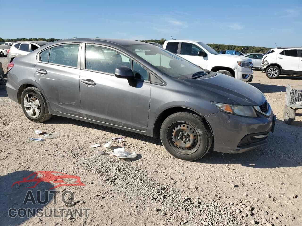 HONDA CIVIC 2013 - 19XFB2F50DE227561