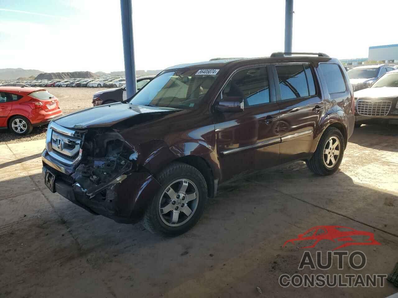 HONDA PILOT 2010 - 5FNYF4H87AB001538