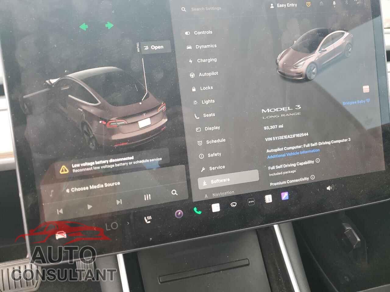 TESLA MODEL 3 2018 - 5YJ3E1EA2JF162544
