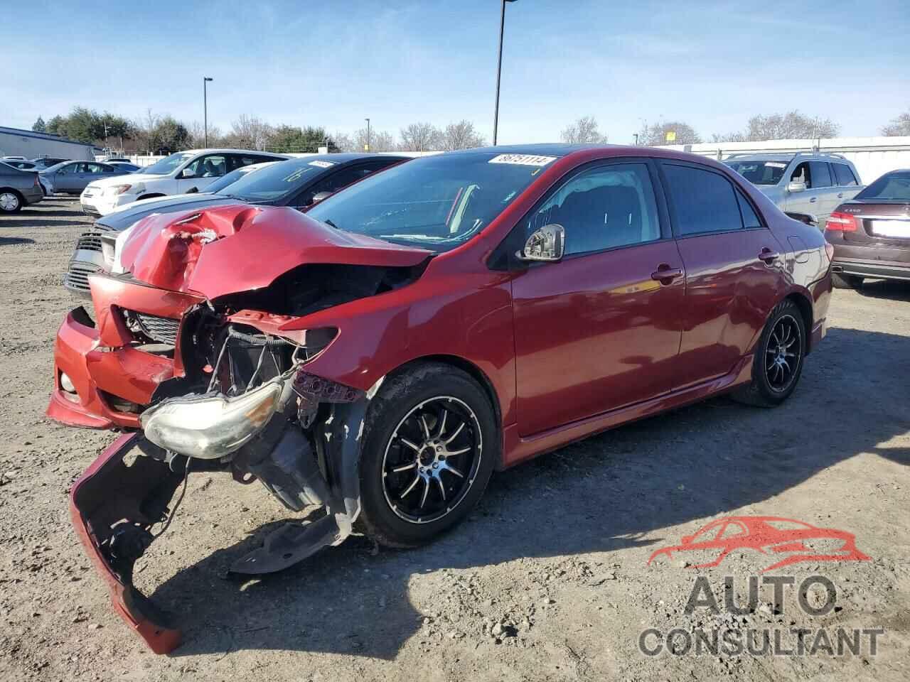 TOYOTA COROLLA 2009 - 2T1BU40E49C132830