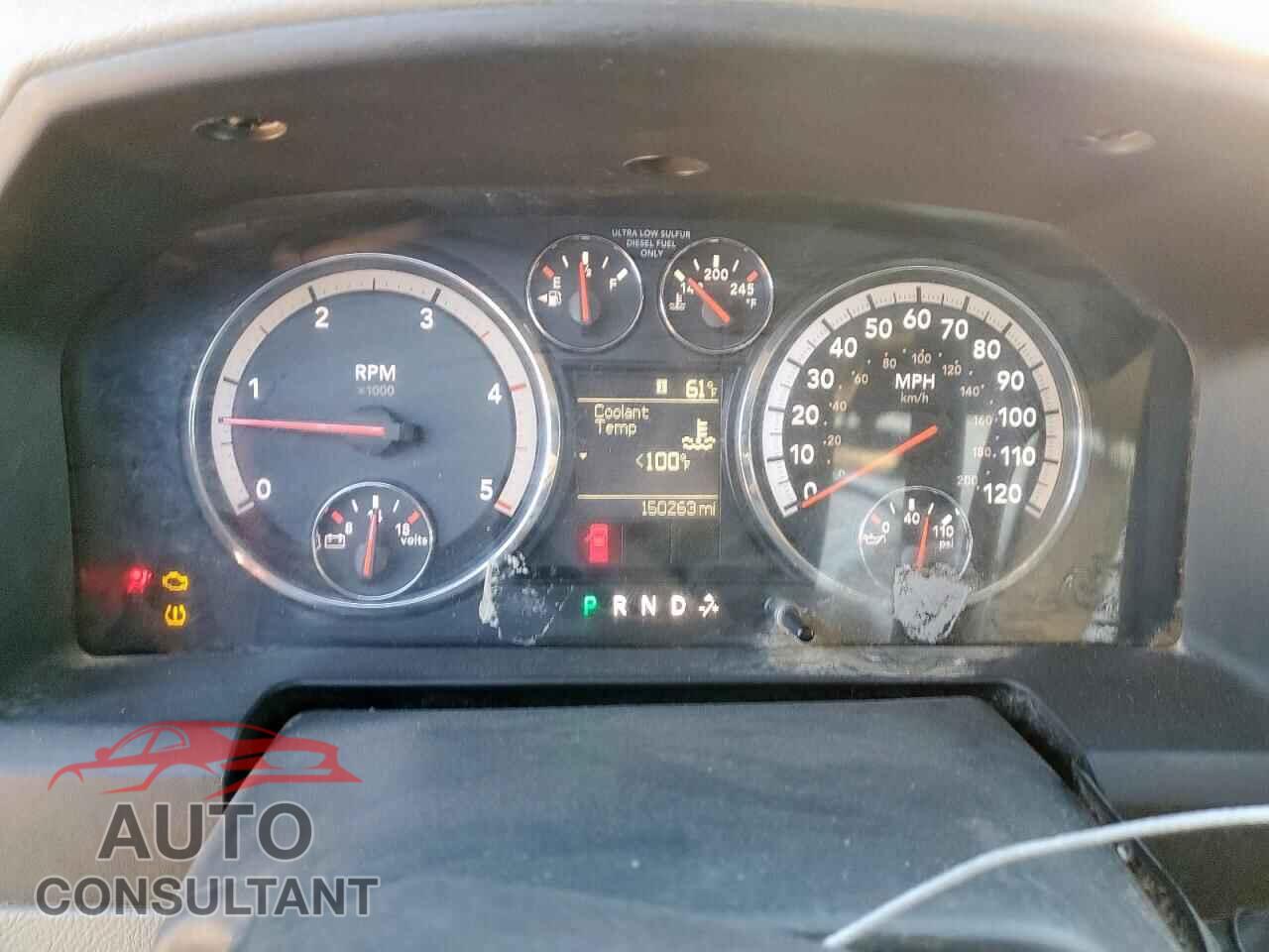DODGE RAM 2500 2012 - 3C6UD5CL9CG282428