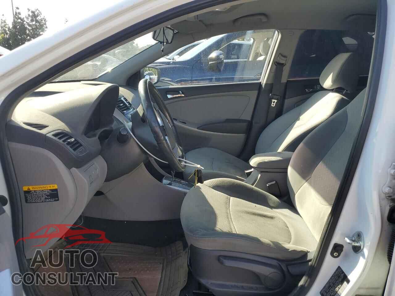 HYUNDAI ACCENT 2012 - KMHCU5AE4CU021984