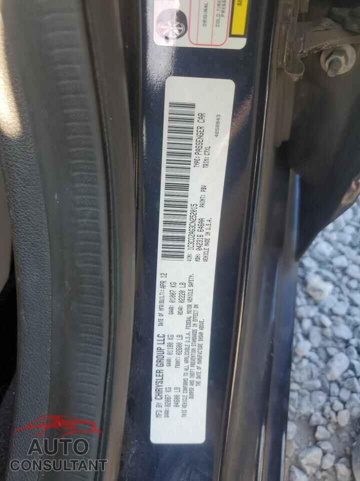 DODGE AVENGER 2012 - 1C3CDZAG3CN252015