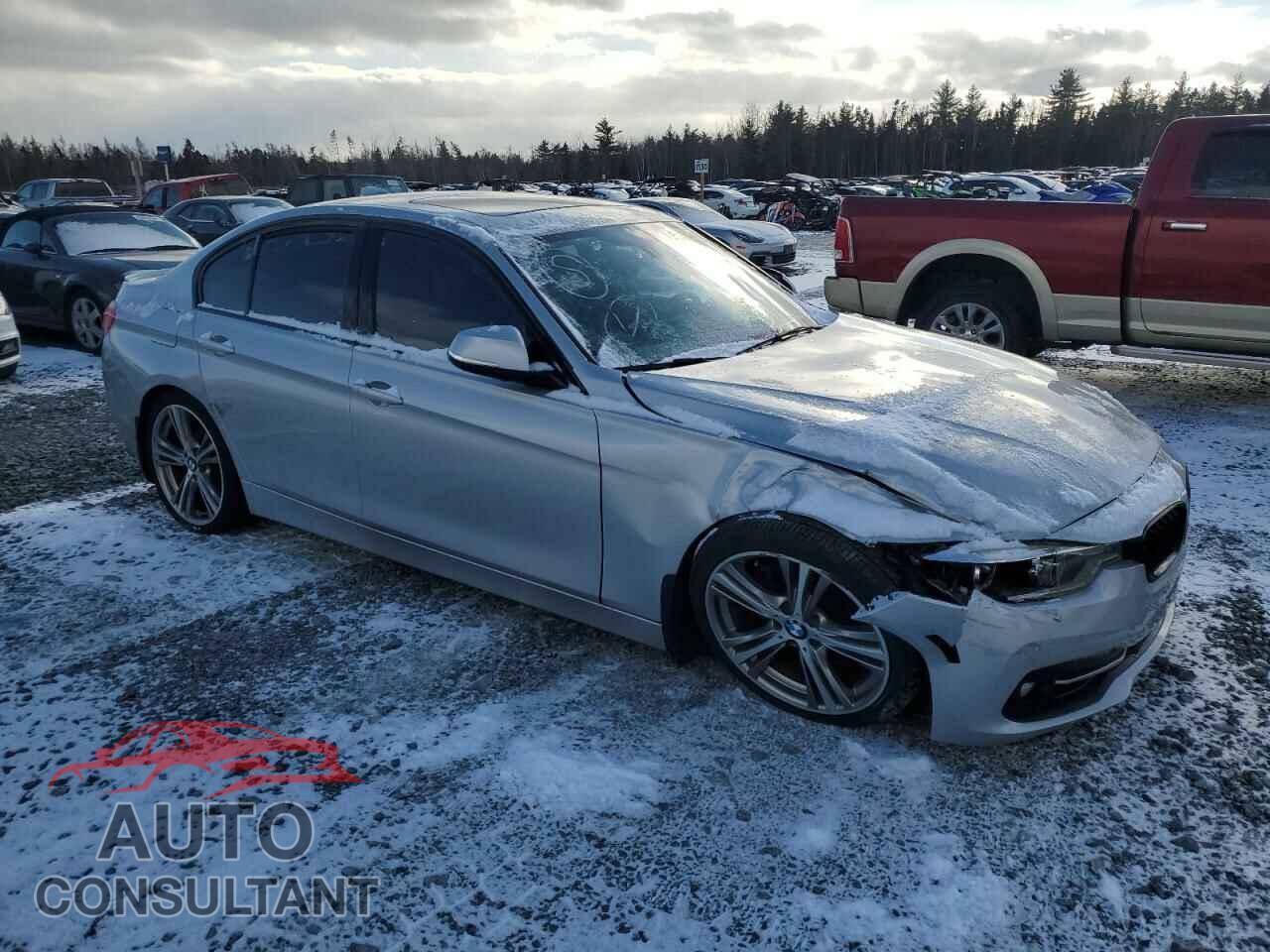 BMW 3 SERIES 2016 - WBA8E3G5XGNU04439