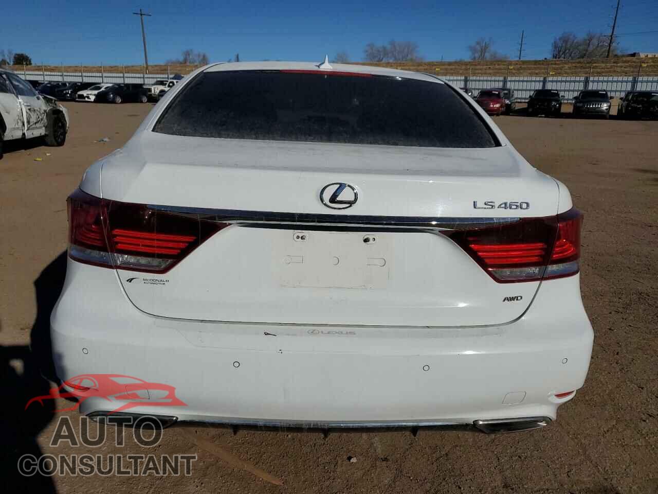 LEXUS LS460 2013 - JTHCL5EFXD5017295