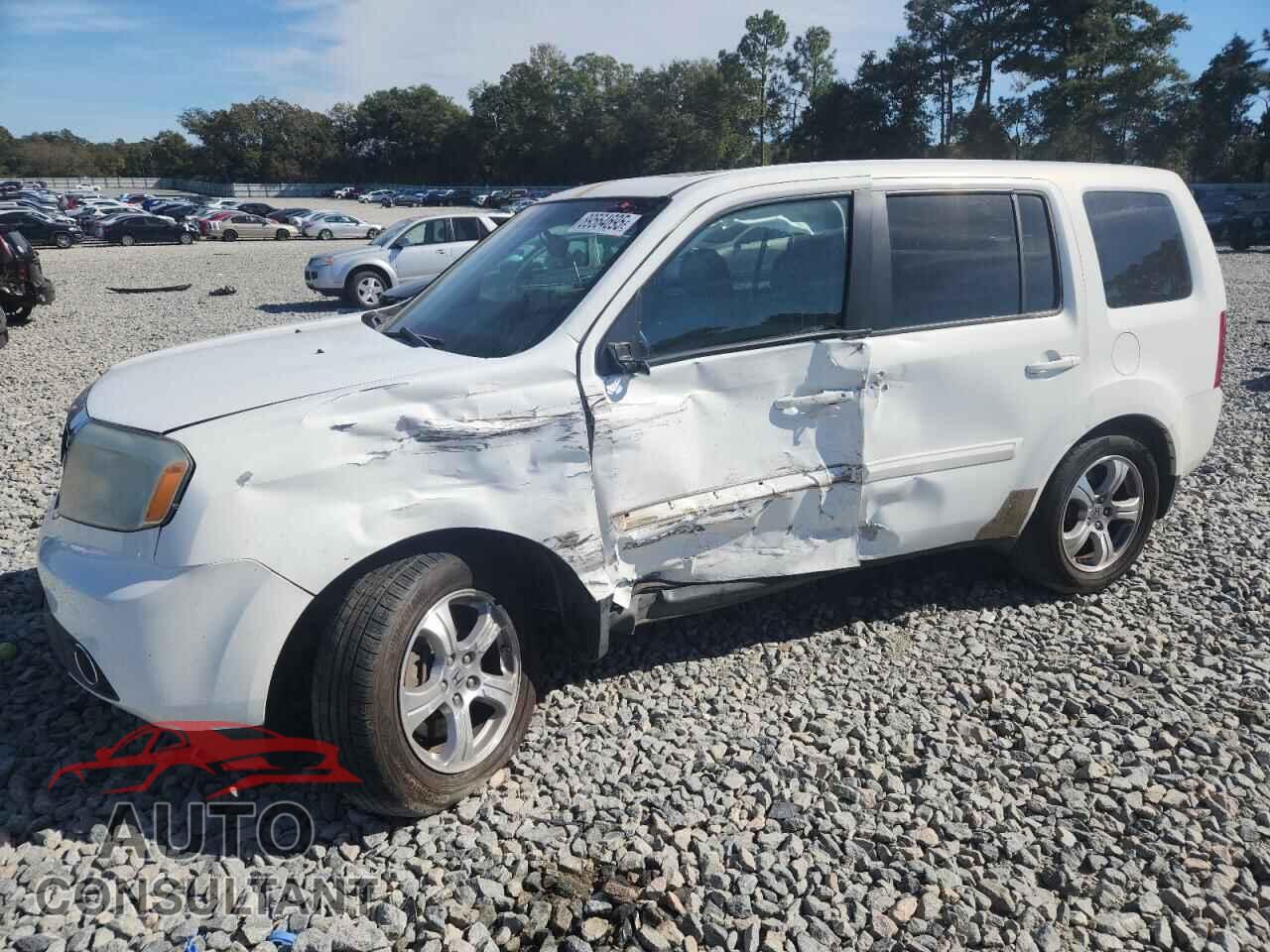 HONDA PILOT 2012 - 5FNYF3H75CB035093