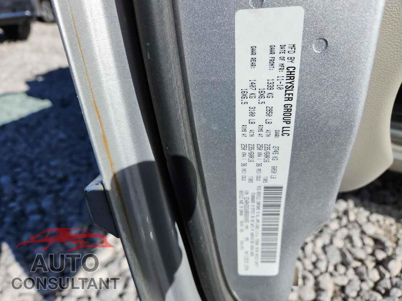 DODGE CARAVAN 2011 - 2D4RN3DGXBR602465