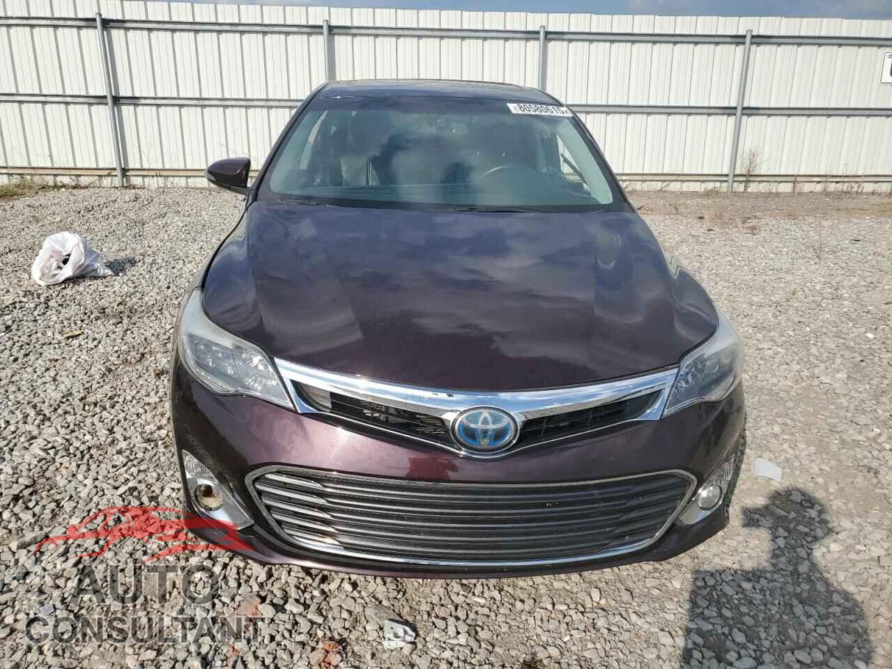 TOYOTA AVALON 2013 - 4T1BD1EB2DU001044