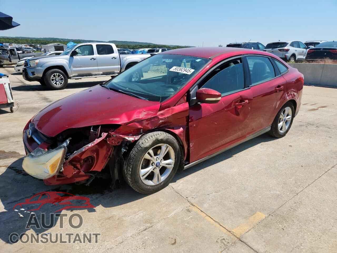 FORD FOCUS 2013 - 1FADP3F23DL250902