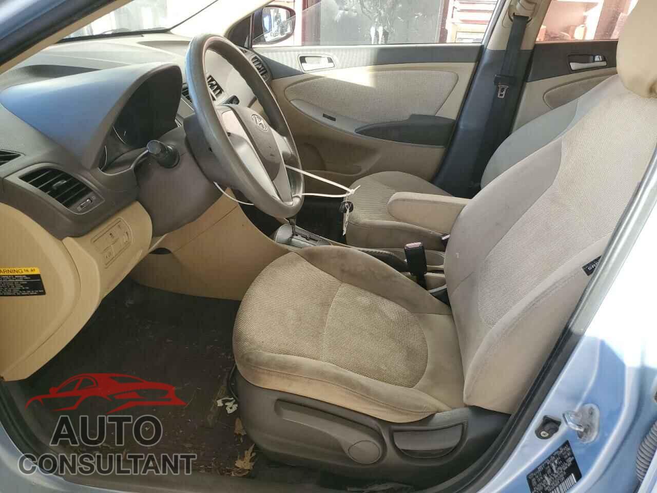 HYUNDAI ACCENT 2012 - KMHCT4AEXCU208918