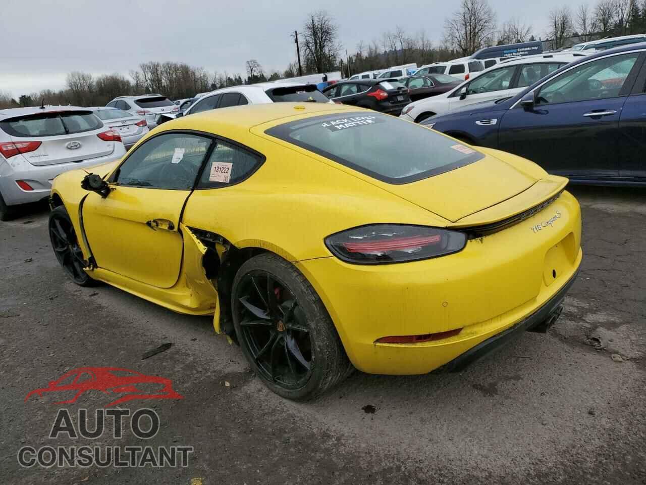 PORSCHE CAYMAN 2017 - WP0AB2A86HS285723