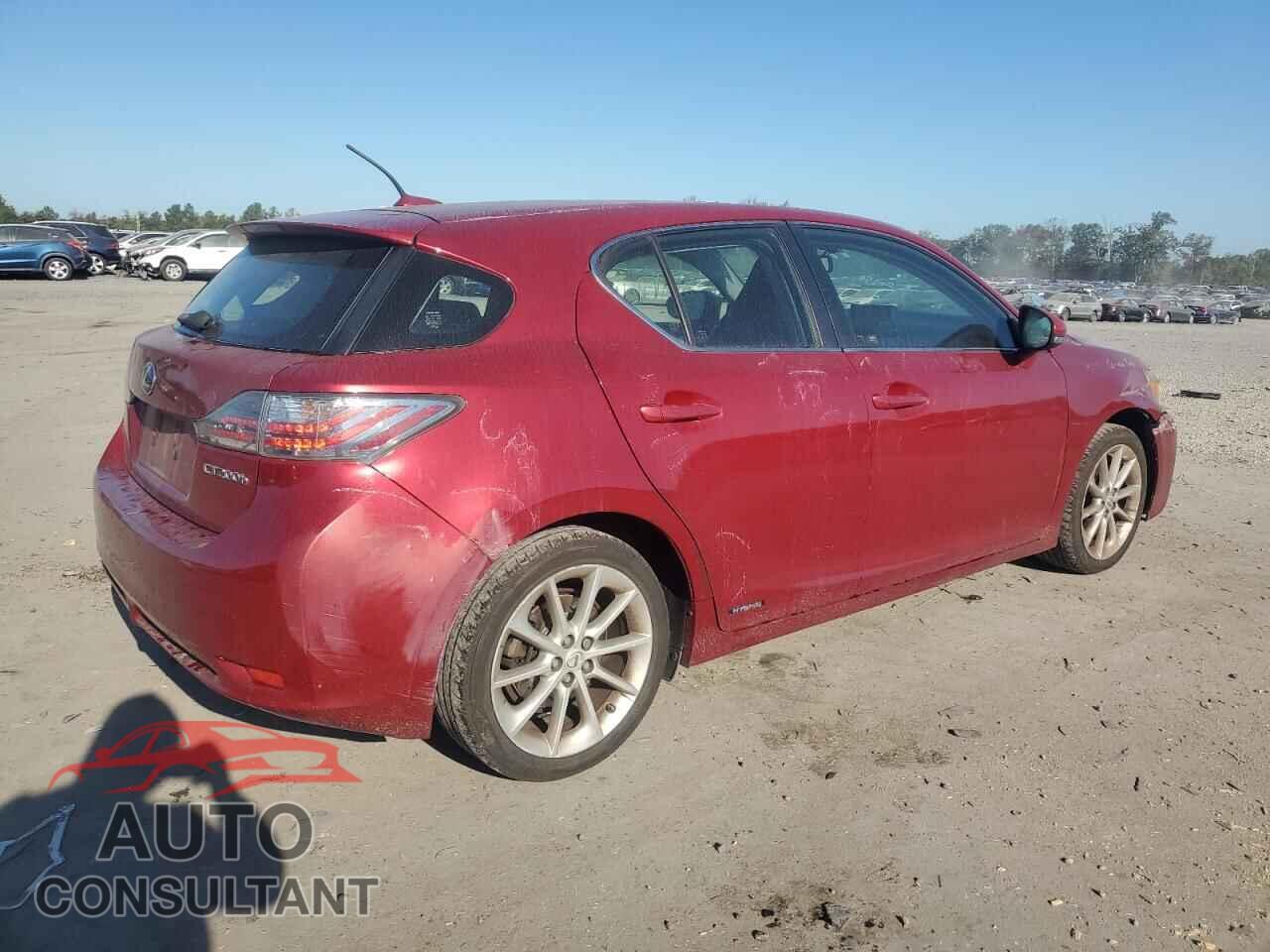 LEXUS CT 200 2011 - JTHKD5BH5B2029433