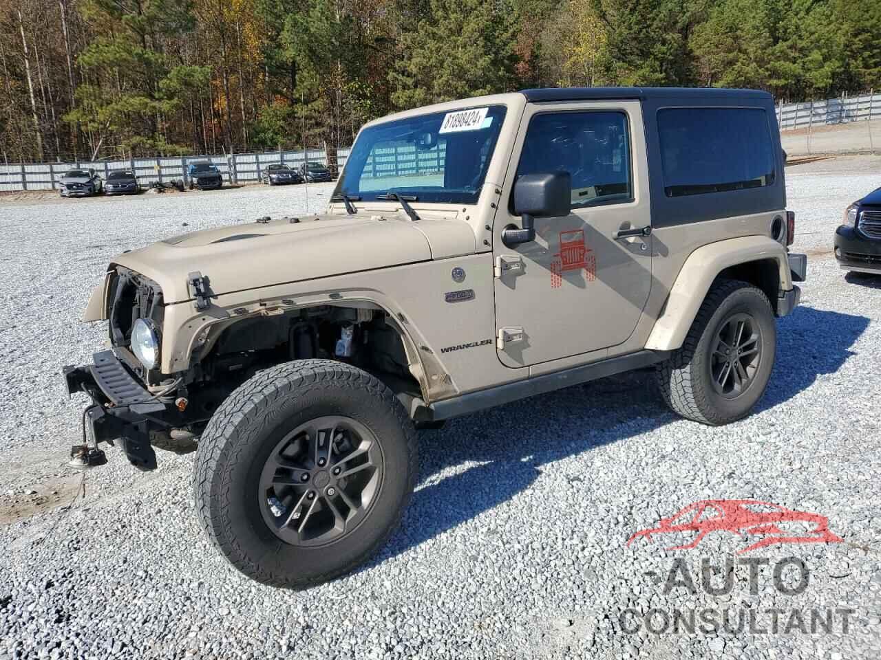 JEEP WRANGLER 2016 - 1C4AJWBG3GL217999