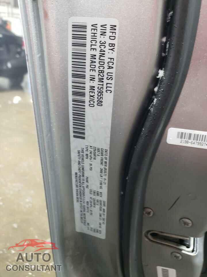 JEEP COMPASS 2021 - 3C4NJDCB2MT595580