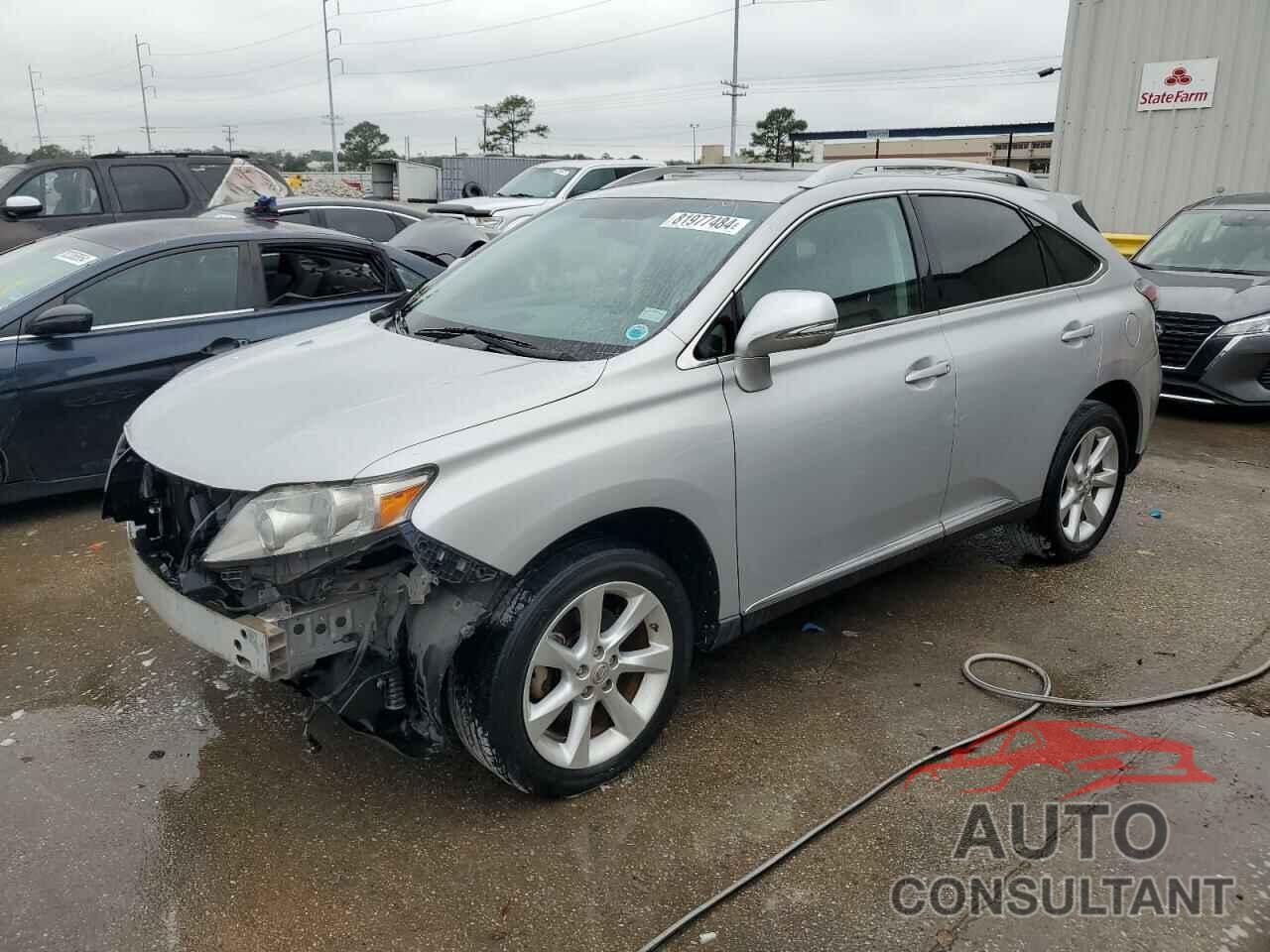 LEXUS RX350 2010 - 2T2ZK1BA2AC015373