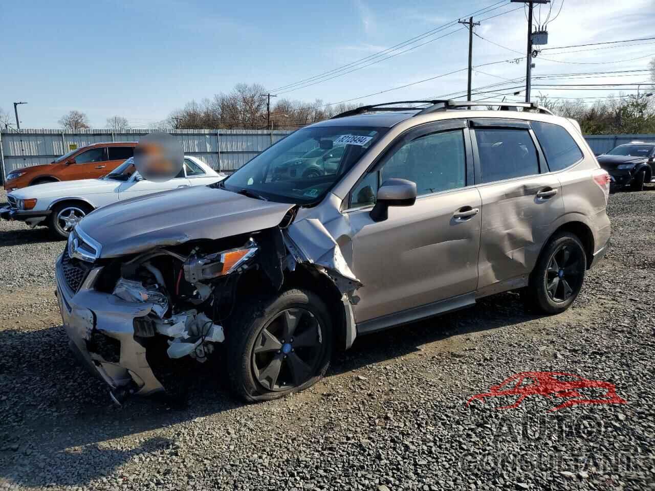 SUBARU FORESTER 2015 - JF2SJAHC9FH585392