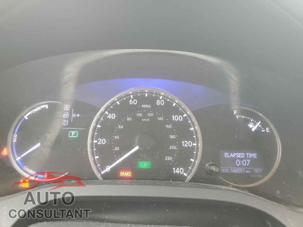 LEXUS CT 200 2014 - JTHKD5BH2E2196207