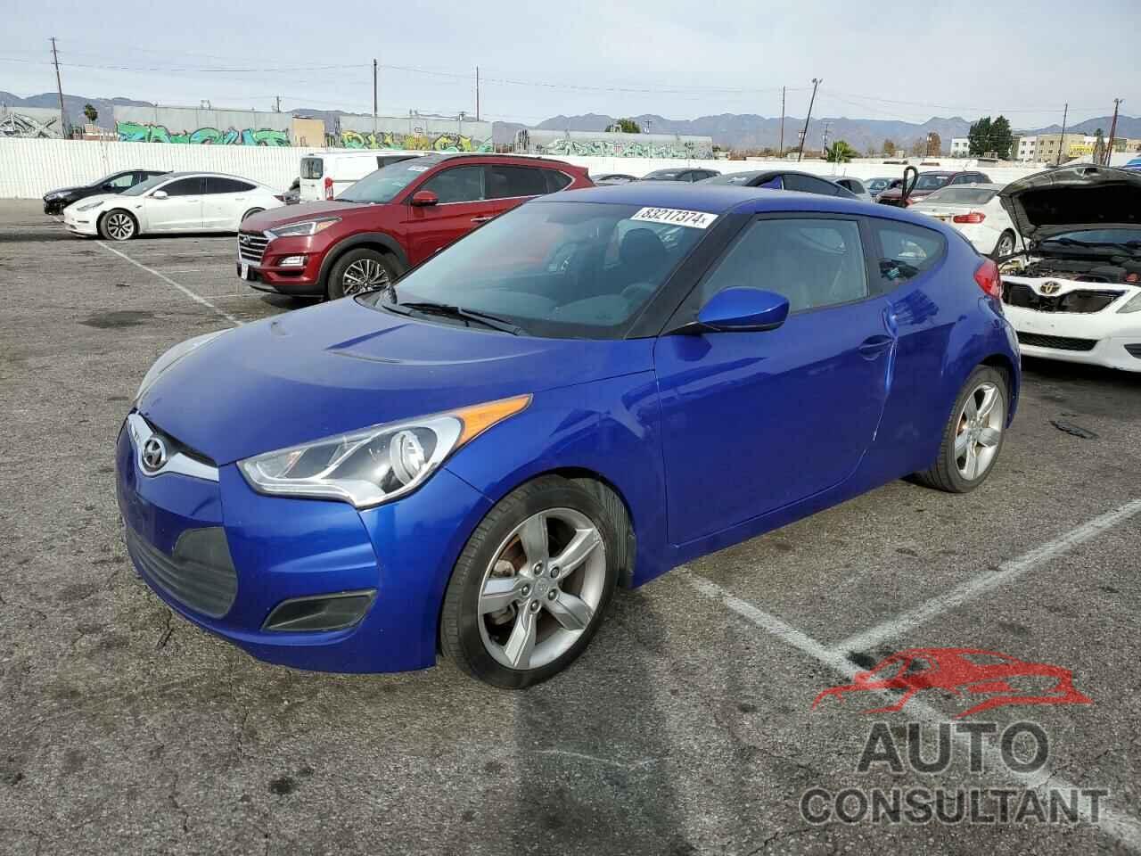 HYUNDAI VELOSTER 2013 - KMHTC6AD9DU142088