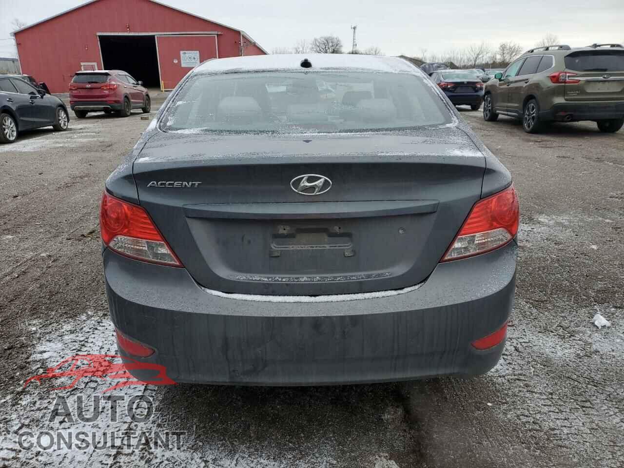 HYUNDAI ACCENT 2012 - KMHCU4AE9CU146568