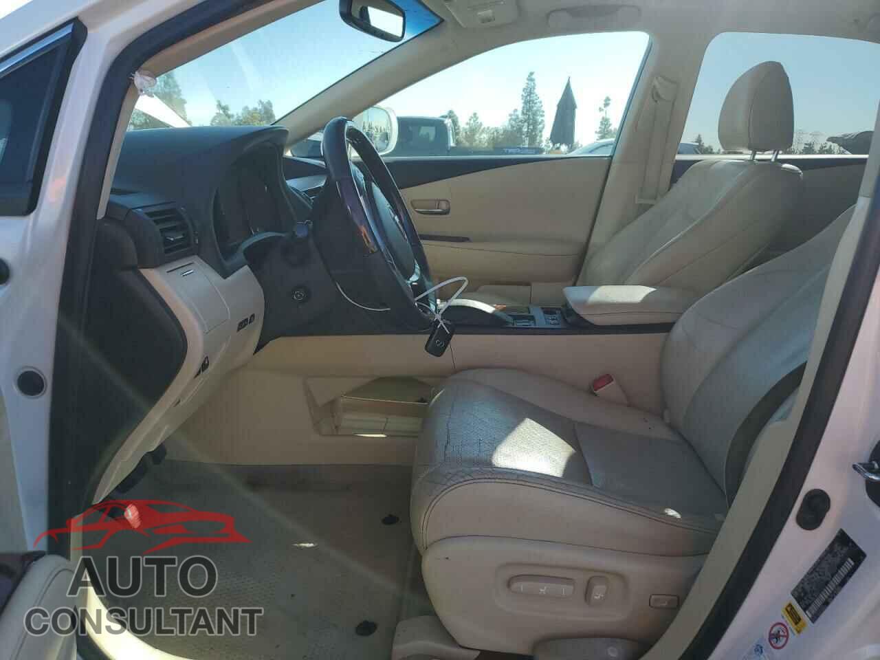 LEXUS RX350 2013 - 2T2ZK1BA1DC103318