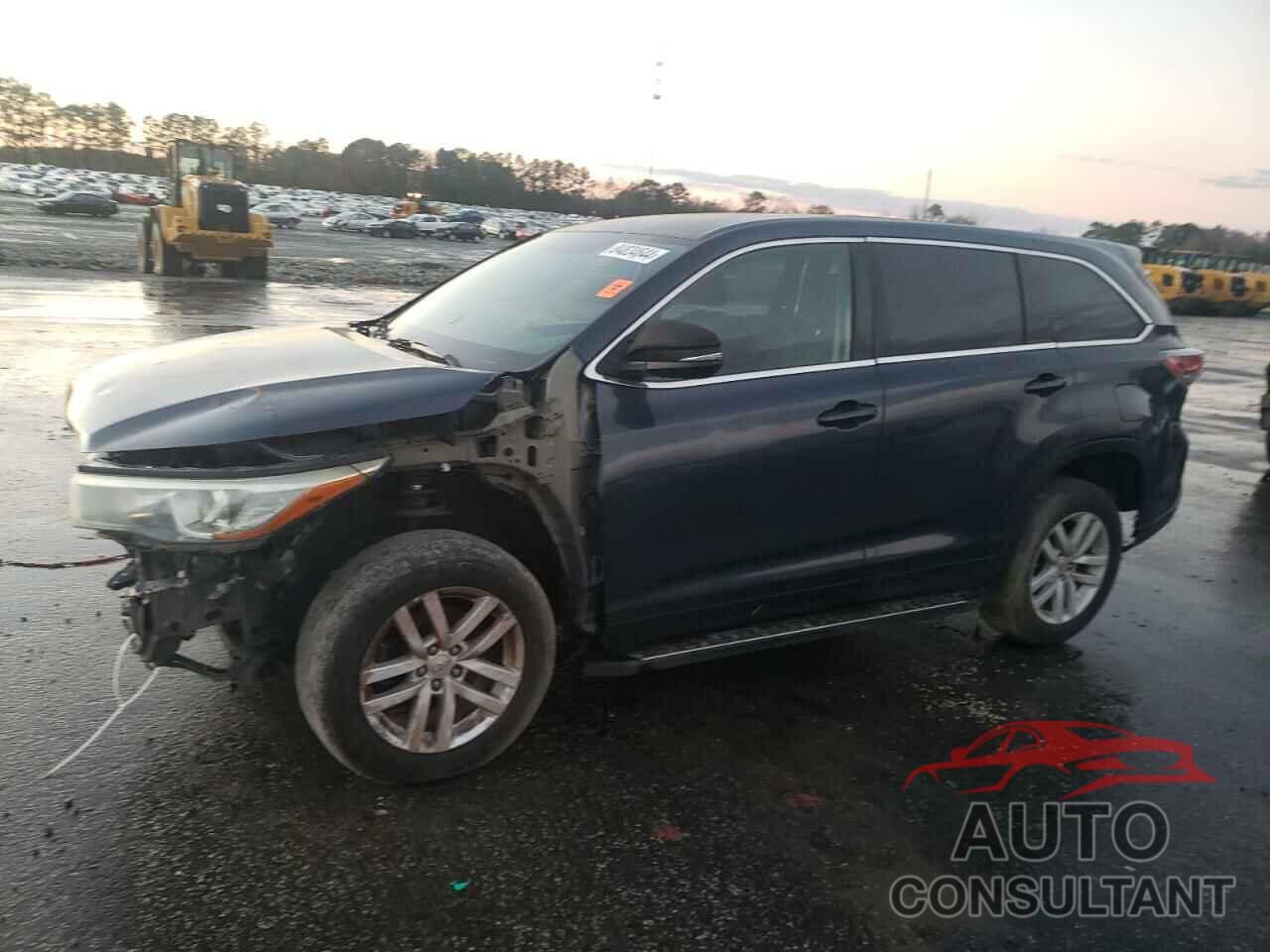 TOYOTA HIGHLANDER 2015 - 5TDJKRFH3FS108120