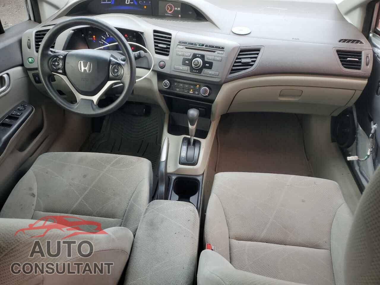 HONDA CIVIC 2012 - 2HGFB2F53CH310244