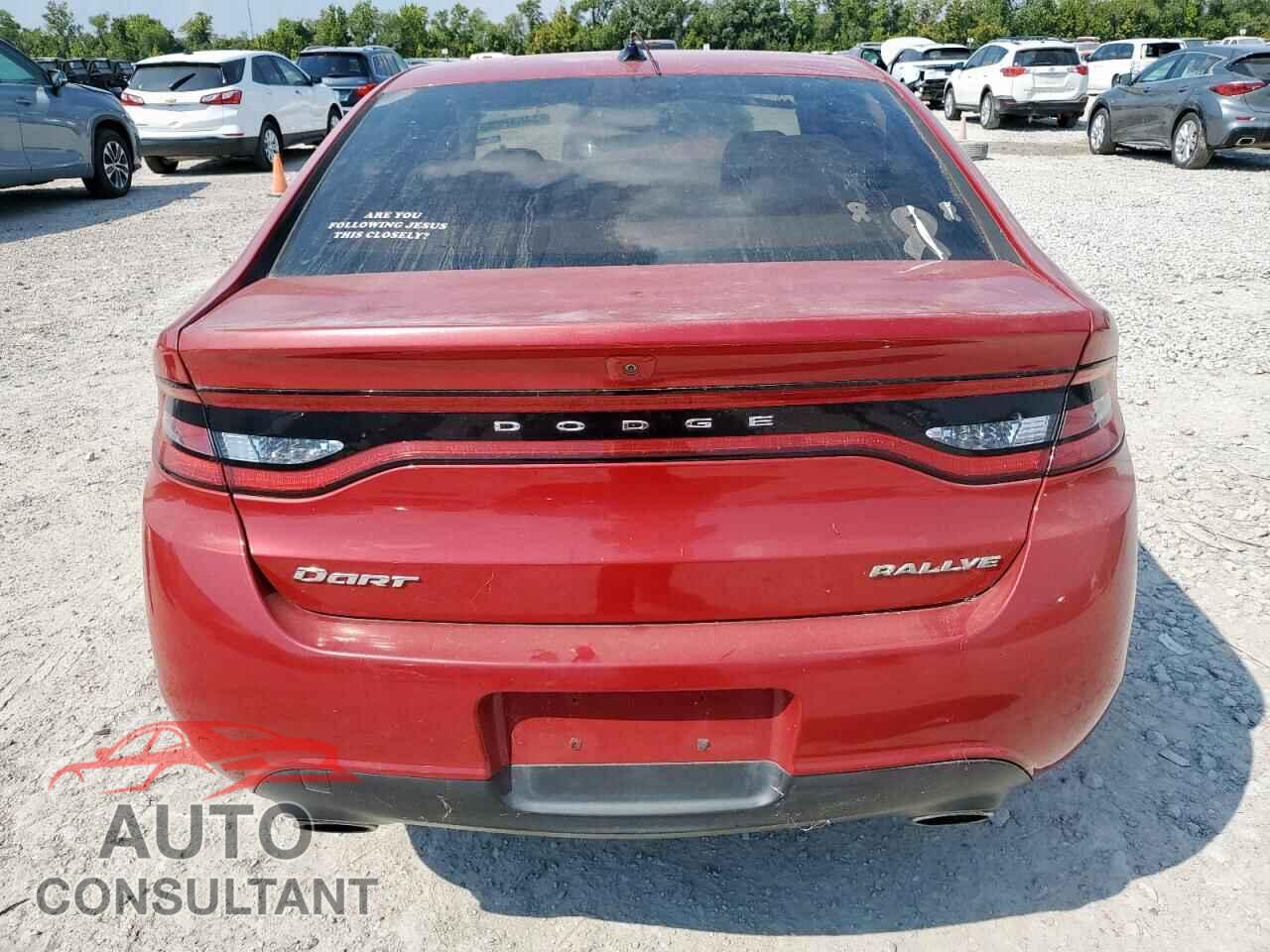 DODGE DART 2013 - 1C3CDFBA2DD118919