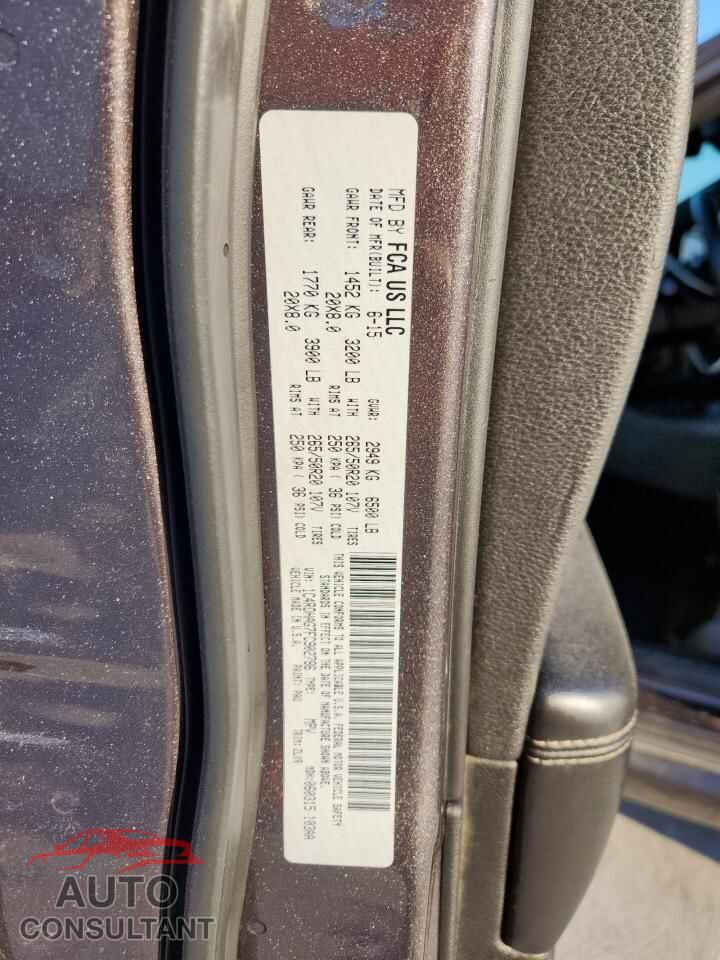 DODGE DURANGO 2015 - 1C4RDHAG7FC902786