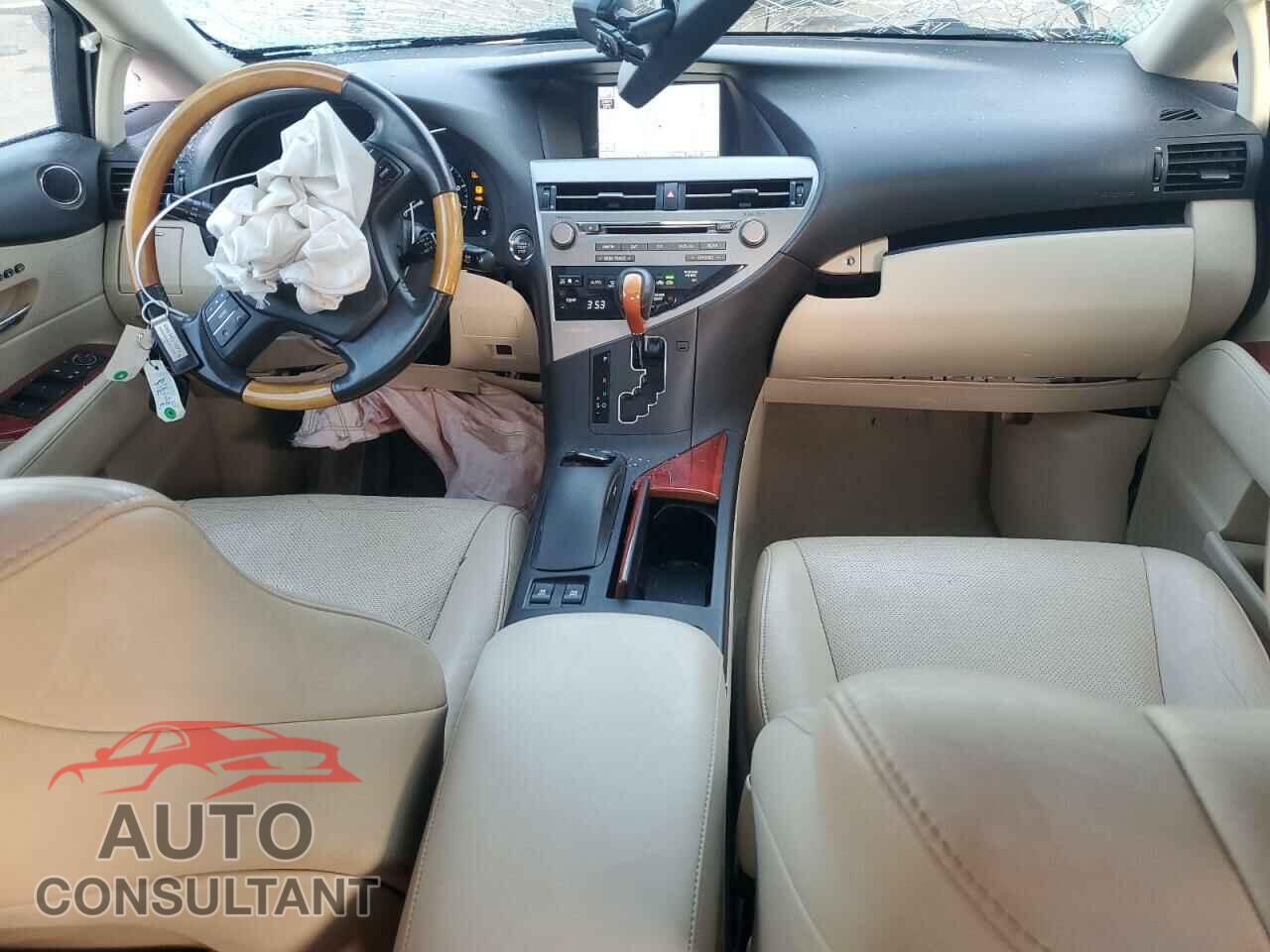 LEXUS RX350 2012 - 2T2BK1BA9CC137166