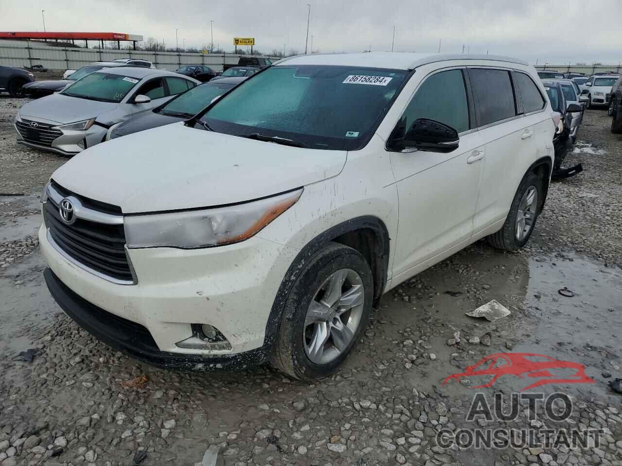 TOYOTA HIGHLANDER 2014 - 5TDDKRFH7ES055823