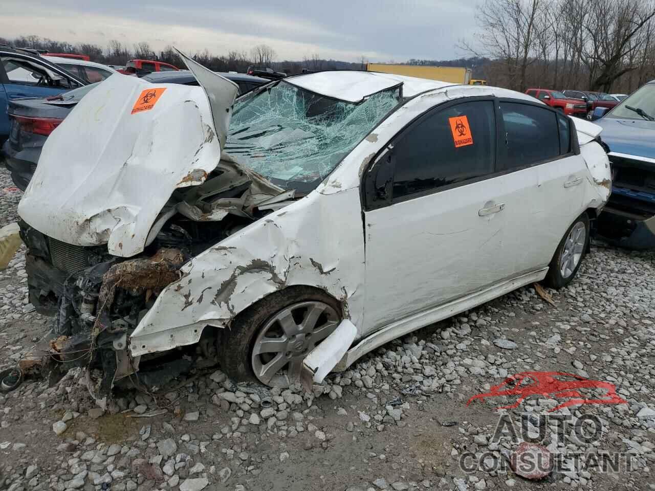 NISSAN SENTRA 2012 - 3N1AB6AP9CL617842