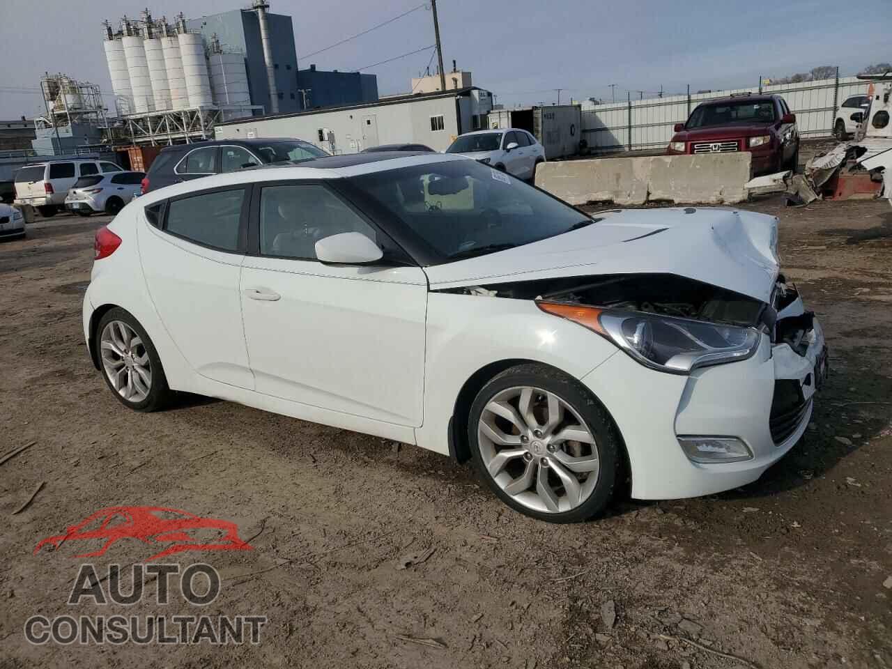 HYUNDAI VELOSTER 2013 - KMHTC6AD4DU155010