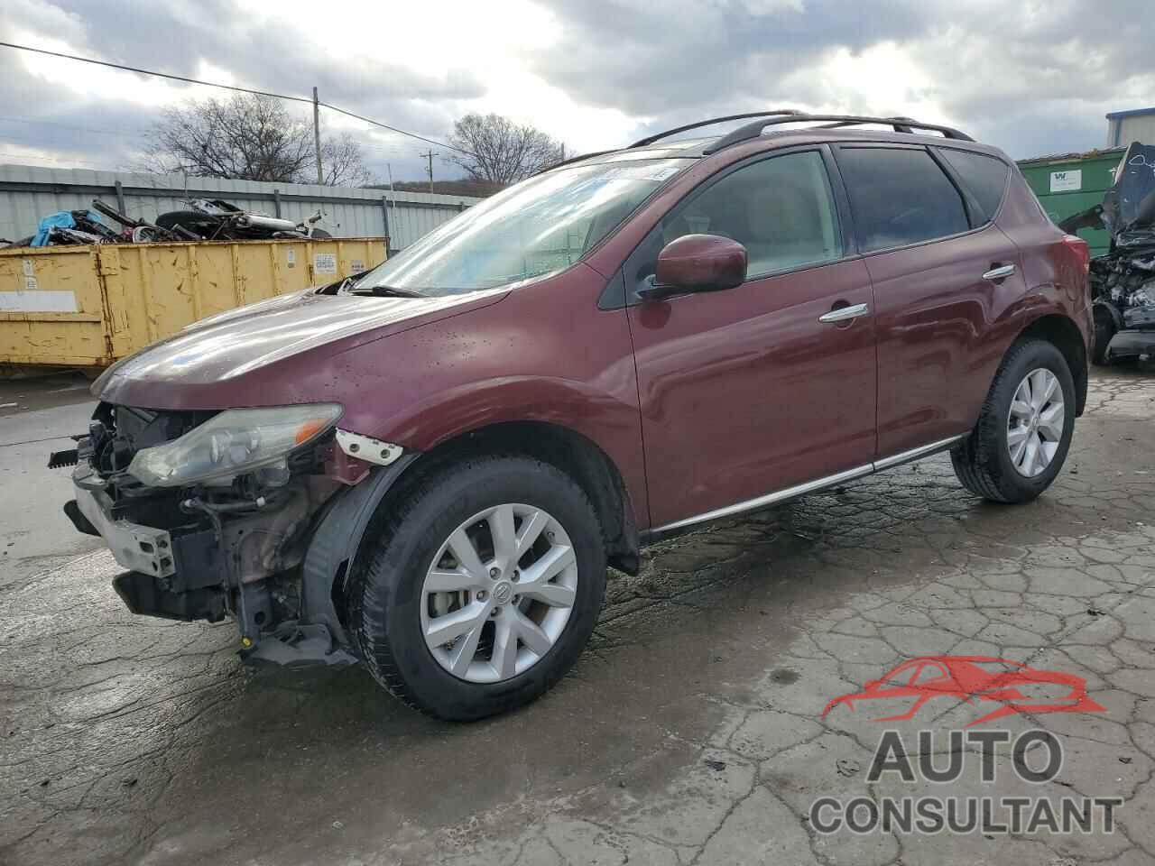 NISSAN MURANO 2011 - JN8AZ1MU8BW066491