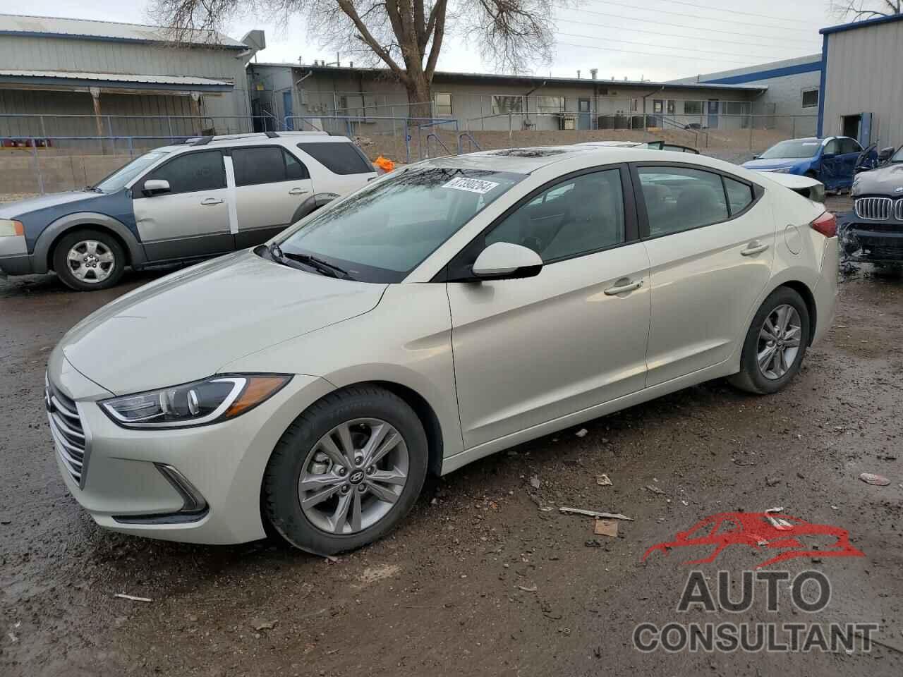 HYUNDAI ELANTRA 2018 - KMHD84LF7JU543739