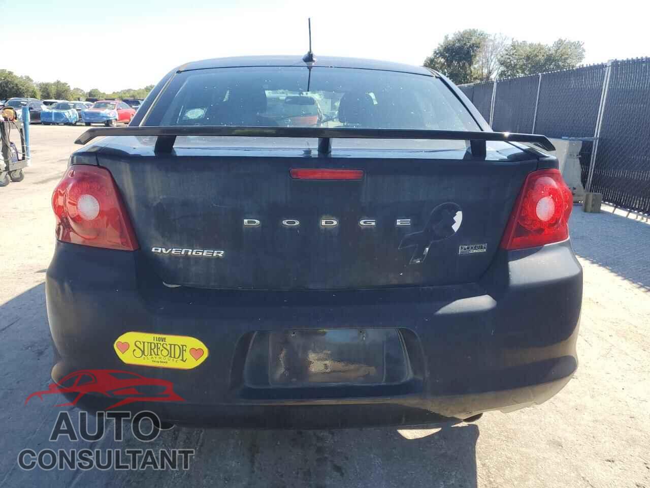 DODGE AVENGER 2011 - 1B3BD1FG7BN543750