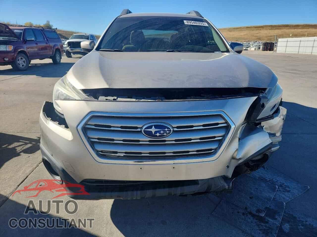 SUBARU OUTBACK 2017 - 4S4BSACCXH3272186