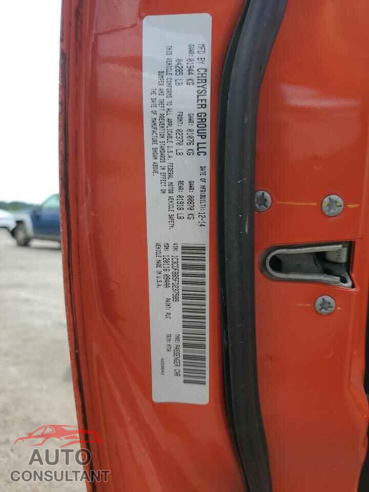 DODGE DART 2015 - 1C3CDFBB5FD237589