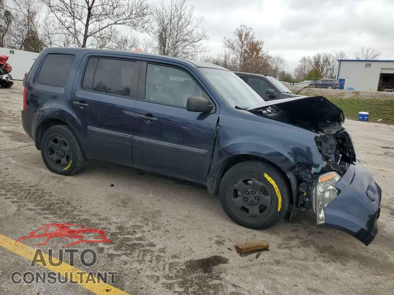 HONDA PILOT 2011 - 5FNYF3H29BB007607