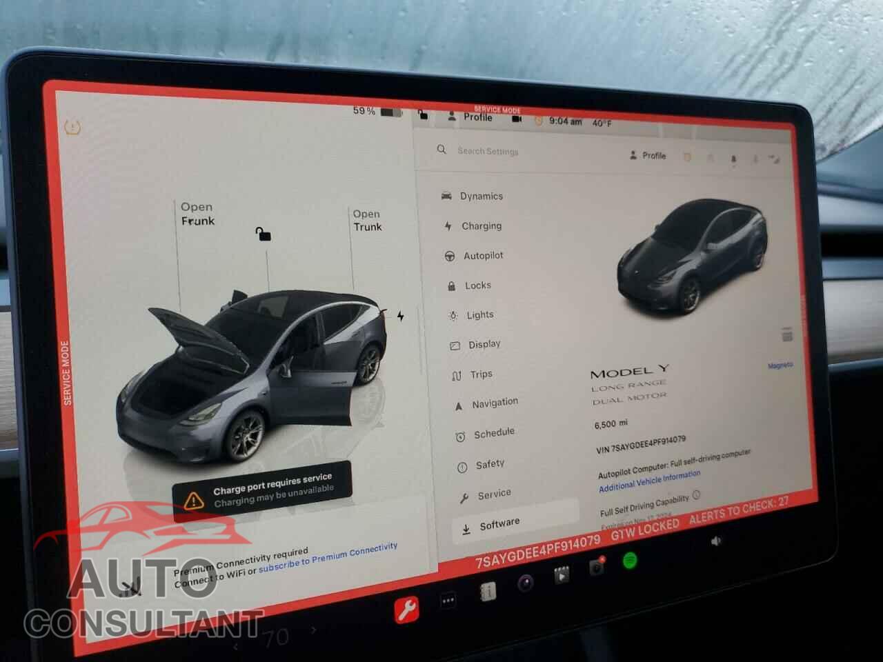 TESLA MODEL Y 2023 - 7SAYGDEE4PF914079
