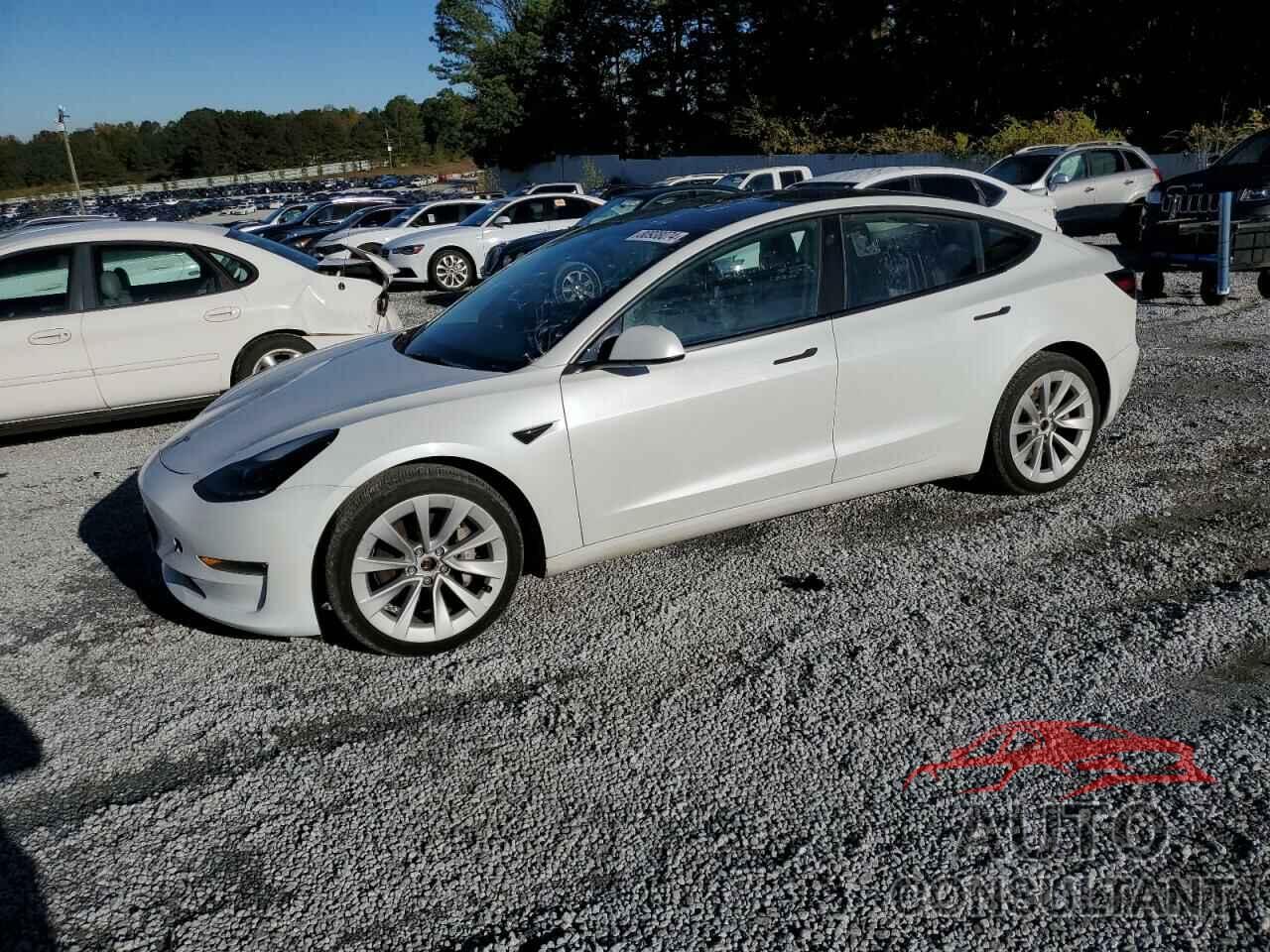 TESLA MODEL 3 2022 - 5YJ3E1EB0NF192527