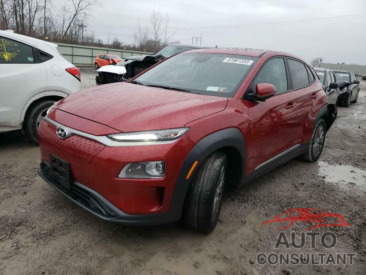 HYUNDAI KONA 2021 - KM8K53AG2MU124675