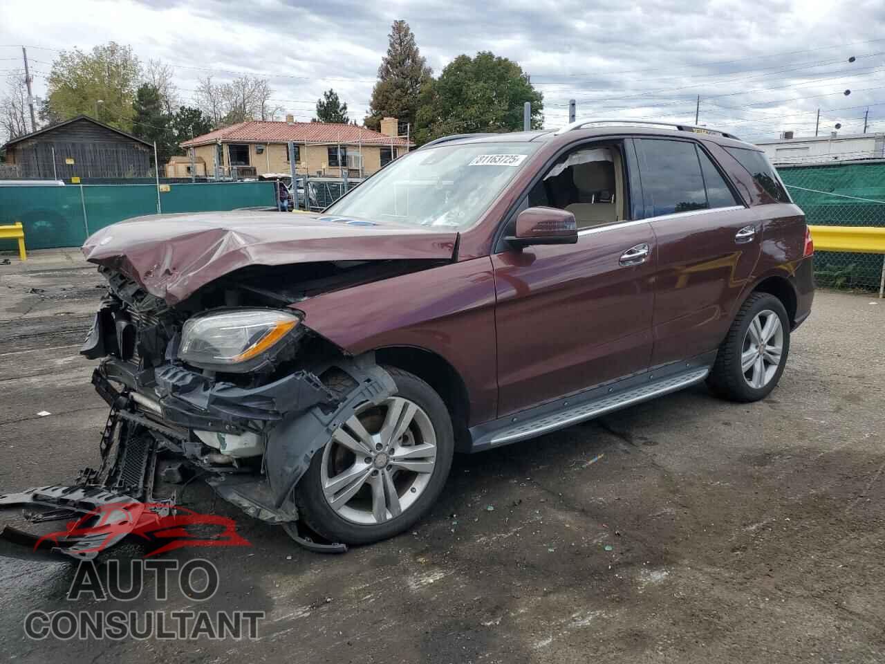 MERCEDES-BENZ M-CLASS 2014 - 4JGDA2EB4EA356923