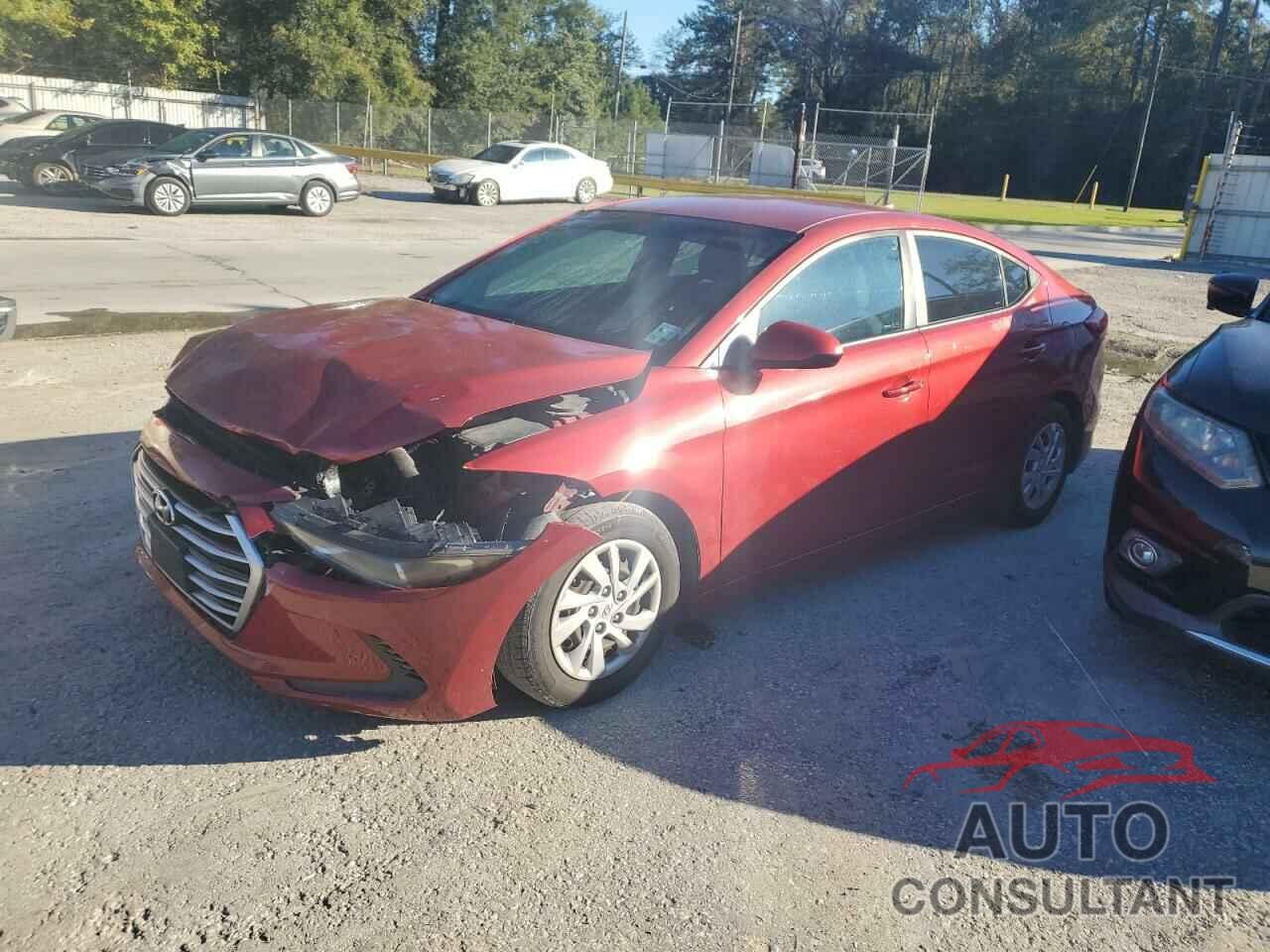 HYUNDAI ELANTRA 2017 - 5NPD74LF7HH101605