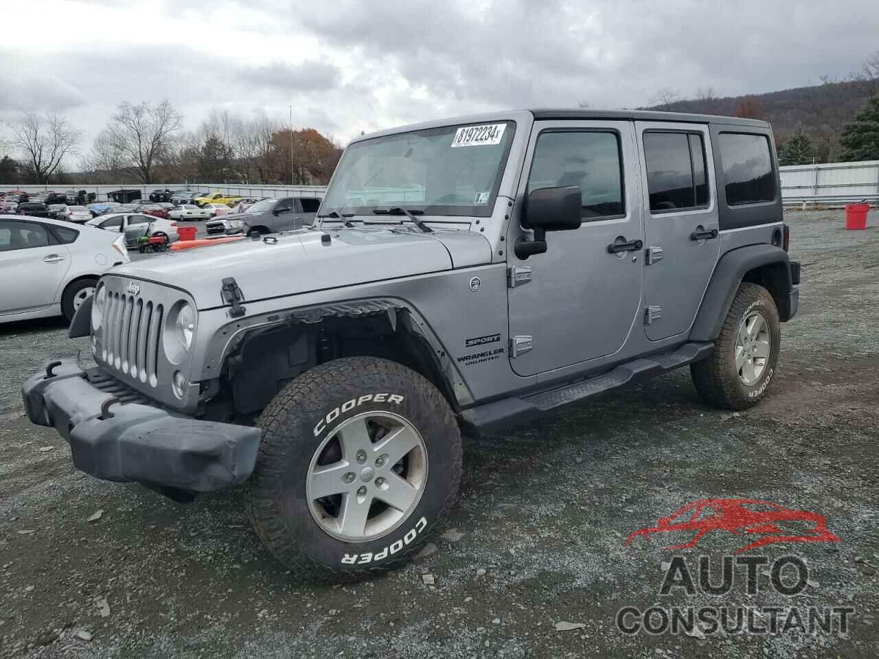 JEEP WRANGLER 2017 - 1C4BJWDG3HL514967