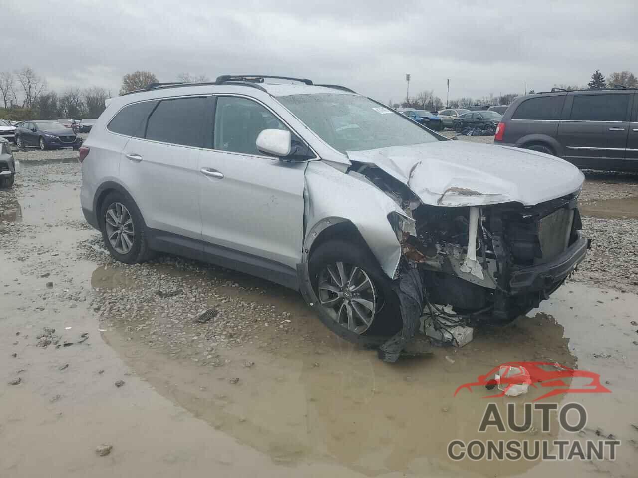 HYUNDAI SANTA FE 2017 - KM8SM4HF3HU244142