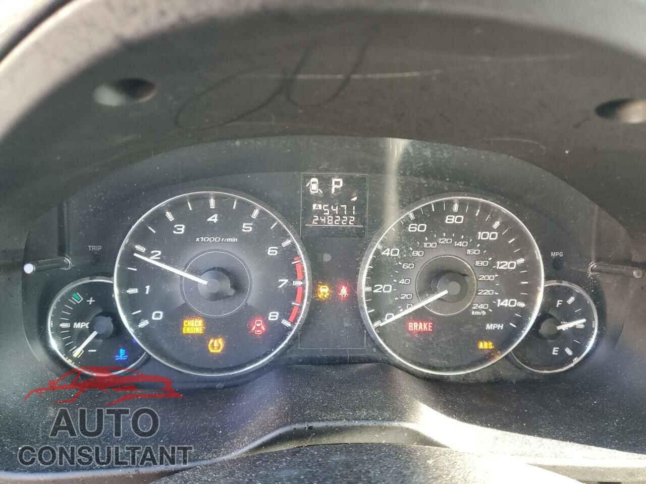 SUBARU OUTBACK 2011 - 4S4BRBAC6B3423455