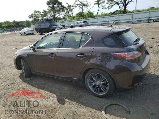 LEXUS CT 200 2011 - JTHKD5BH3B2042004