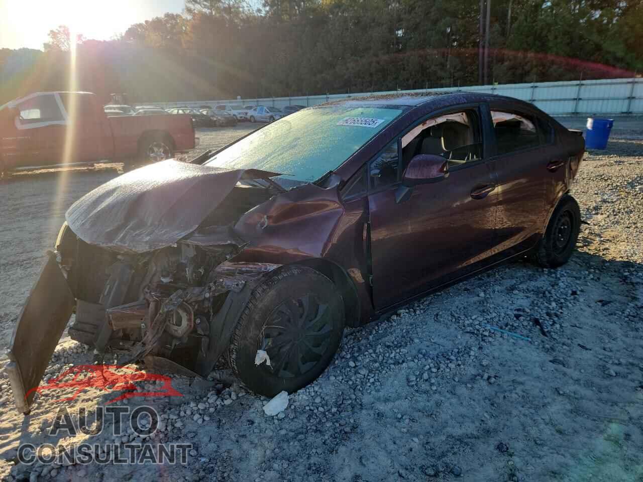 HONDA CIVIC 2013 - 19XFB2F58DE007777